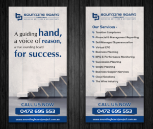 Accounting Business needs double sided DL flyer design | Flyer-Design von ecorokerz