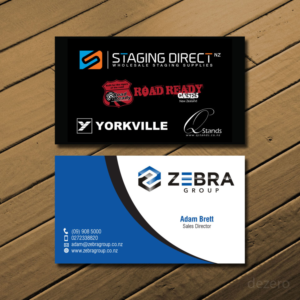 Business Card Design by Dezero for this project | Design: #14075650