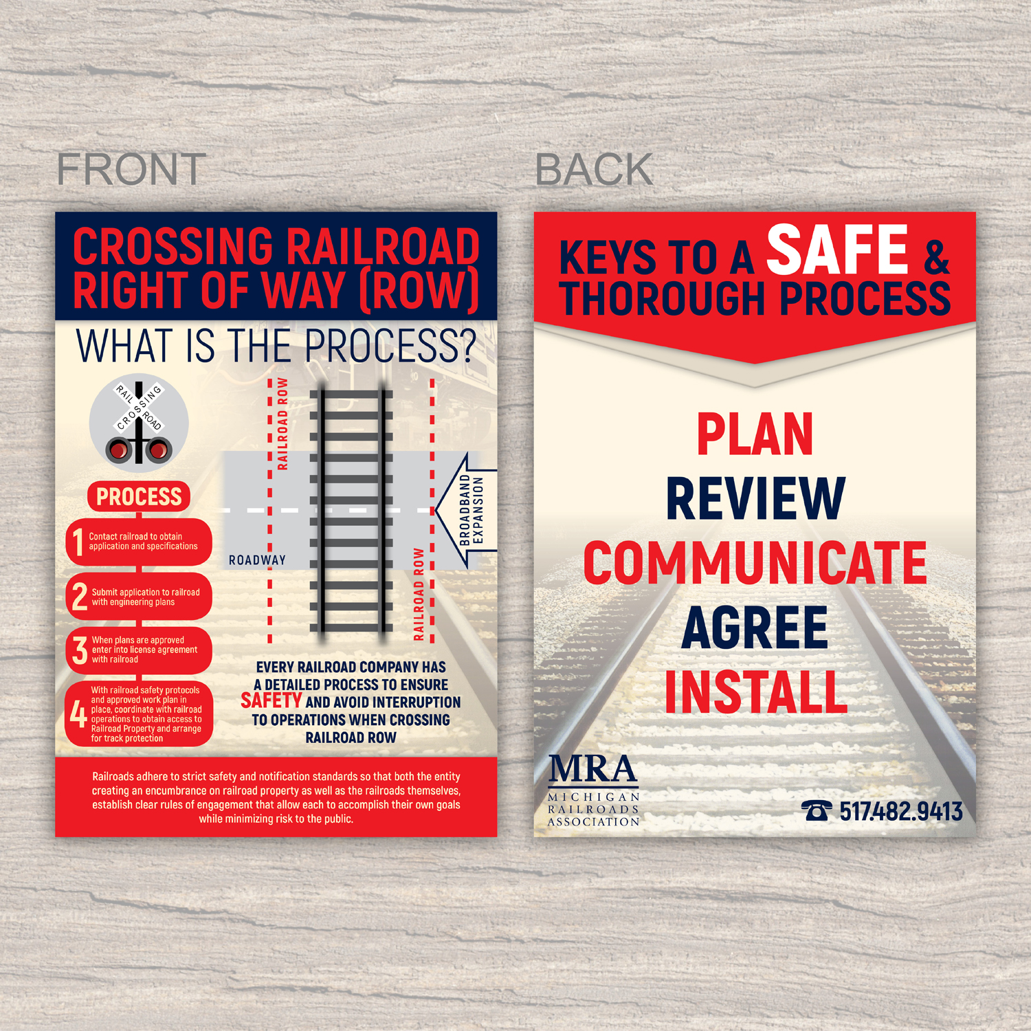 Infographic Design by Katyas Art and Design for Michigan Railroads Association | Design #14872139