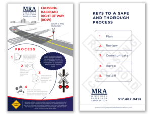 Diseño Infográfico por DesignGenie para Michigan Railroads Association | Diseño: #14850197
