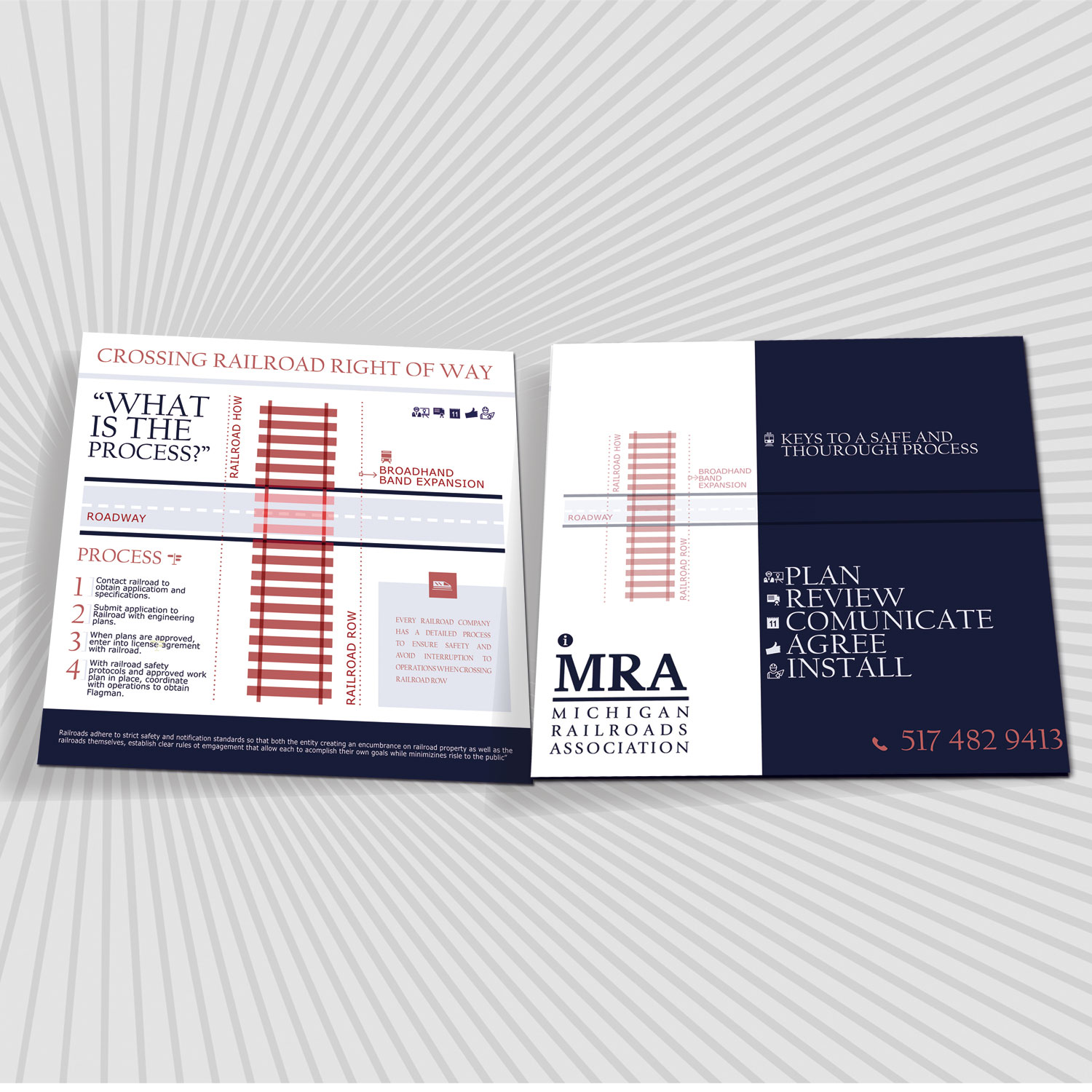 Infographic Design by lalpispita for Michigan Railroads Association | Design #14858731