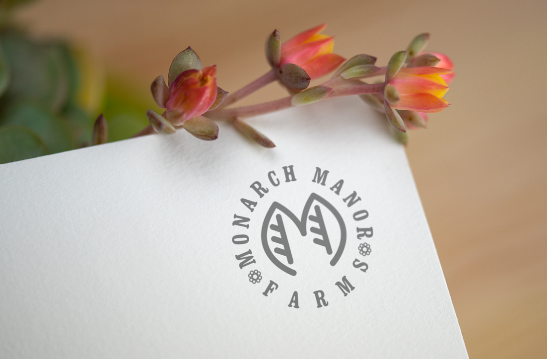 Logo-Design von GLDesigns für Monarch Manor Farms | Design #14085071