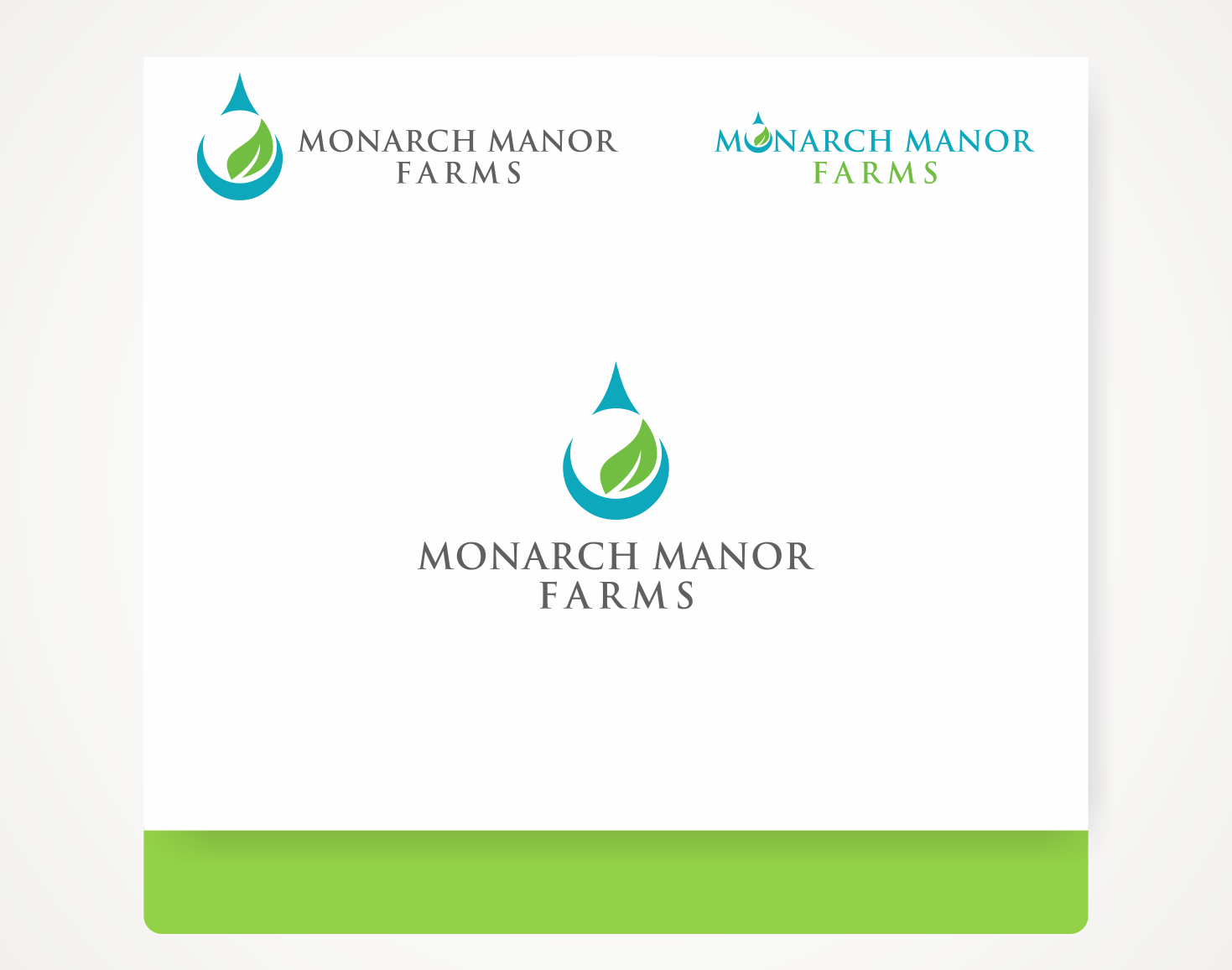 Logo Design by Savana for Monarch Manor Farms | Design #14087347