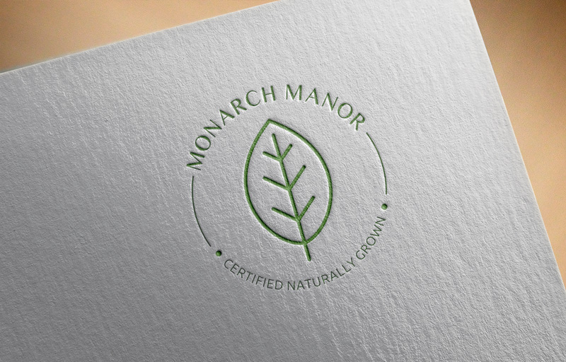 Logo Design by Top king  designer for Monarch Manor Farms | Design #14084369
