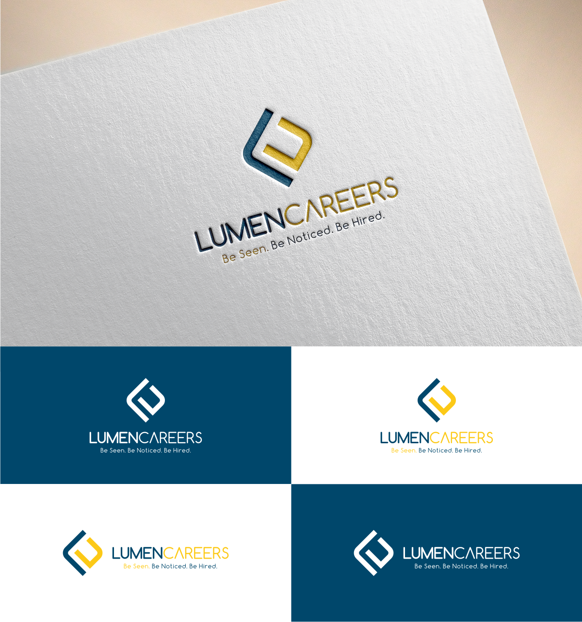 Logo Design by MKR for Lumen Careers | Design #14306910