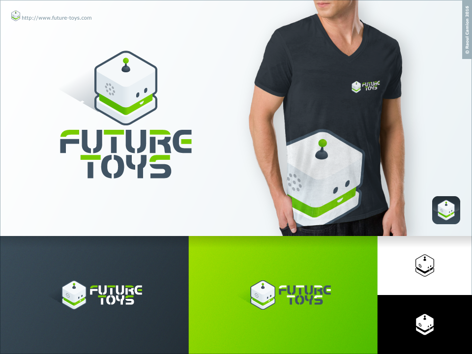 Logo Design by Raoul Camion for Future Toys | Design #14176185