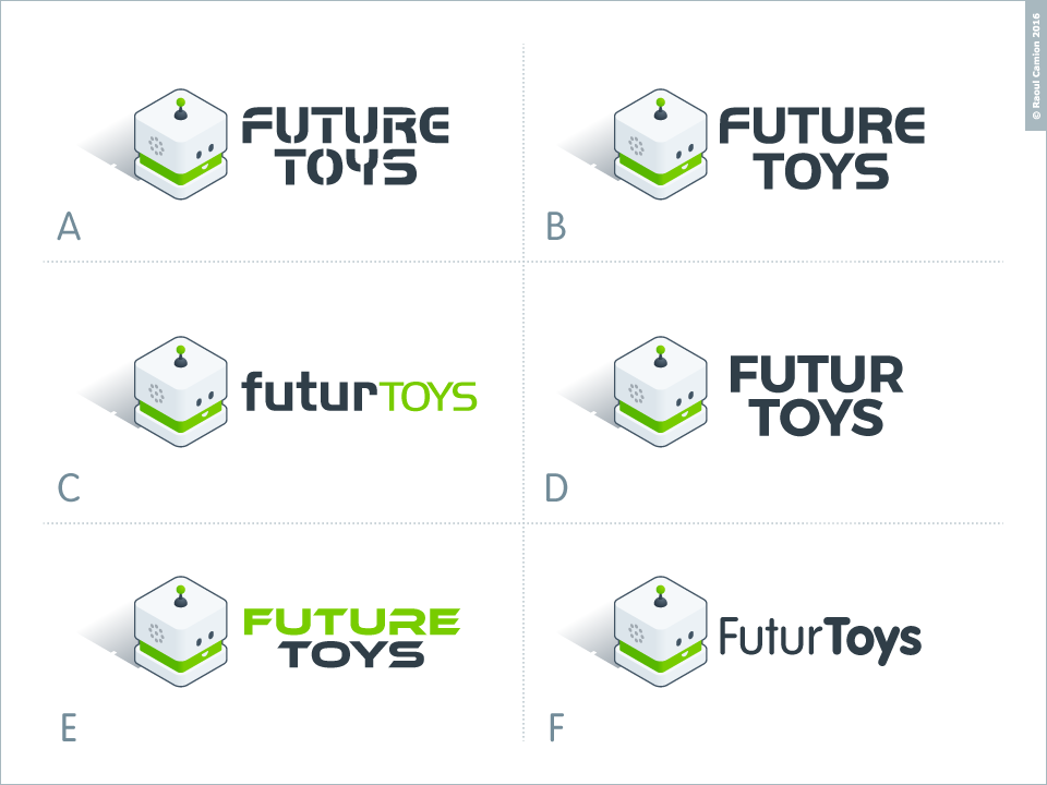 Logo Design by Raoul Camion for Future Toys | Design #14182558