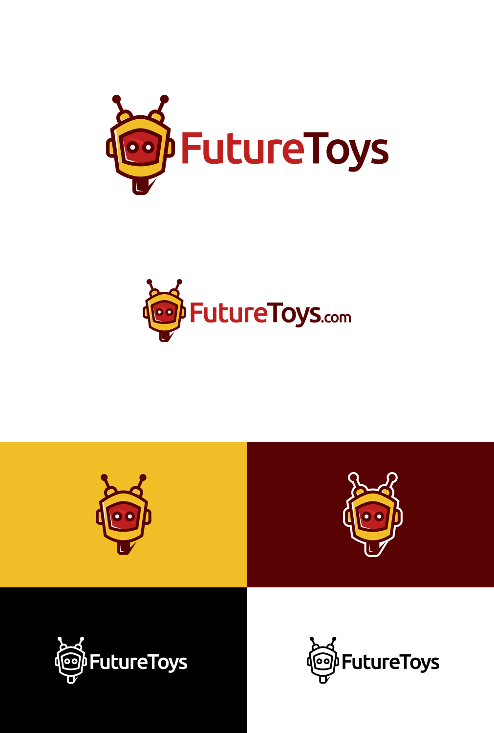 Logo Design by Grapismo Brand Studio for Future Toys | Design #14200594