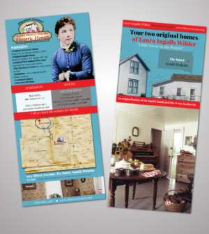 Laura Ingalls Wilder Museum Needs a Rack Card Design | Card Design by Marta van Eck