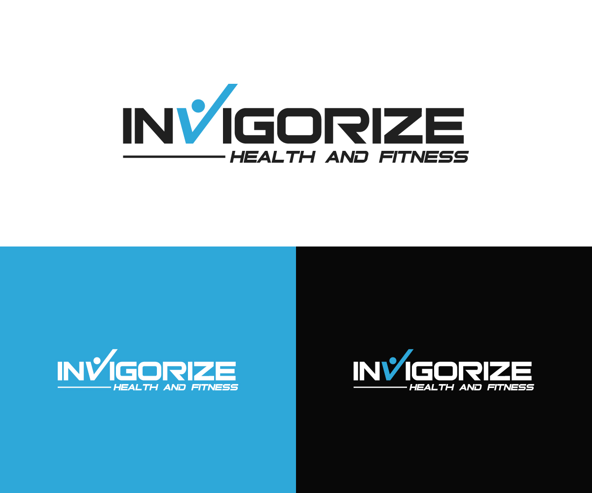 Logo Design by CHAN GRFX for Invigorize Health and Fitness | Design #14237546