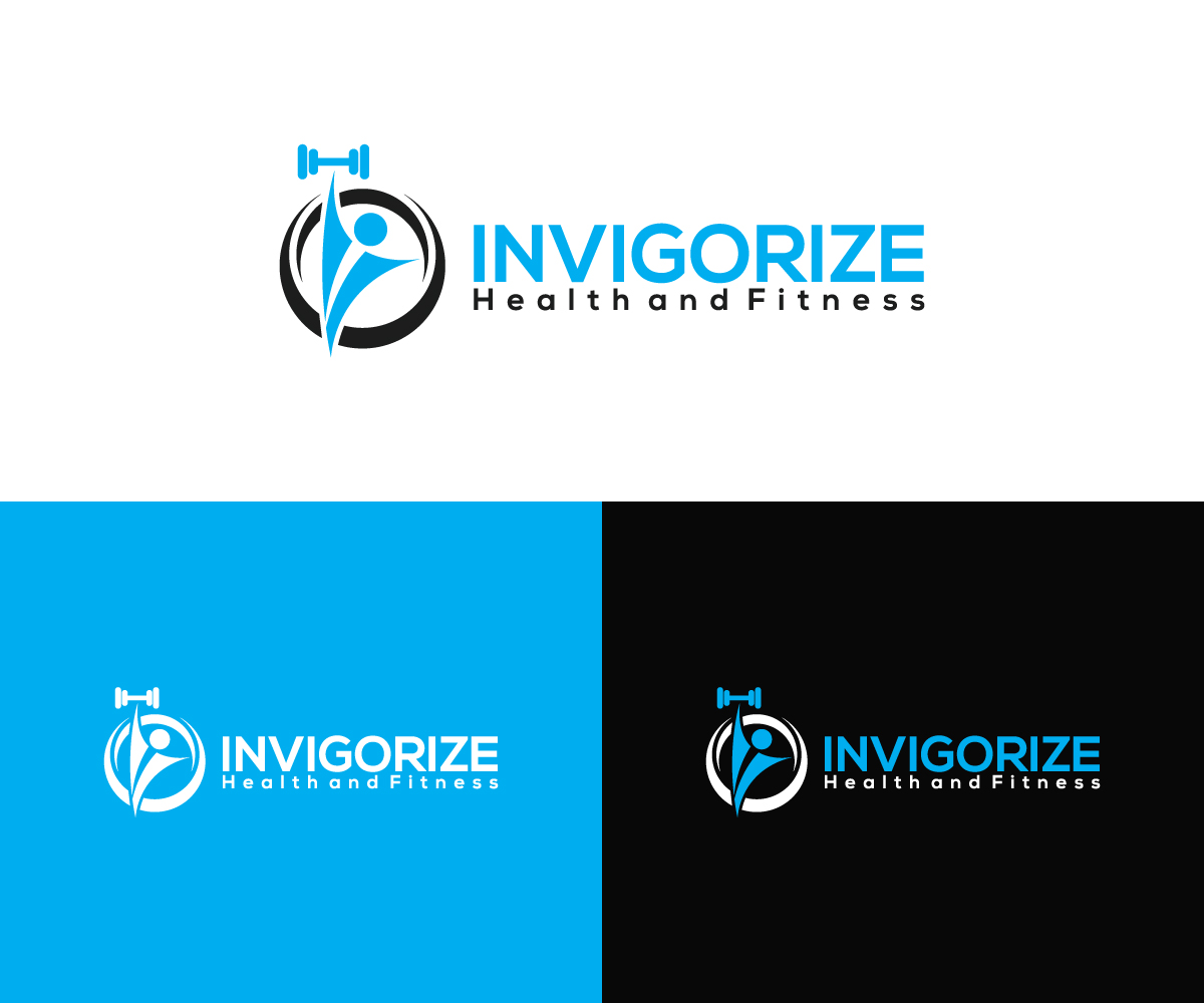 Logo Design by CHAN GRFX for Invigorize Health and Fitness | Design #14261373