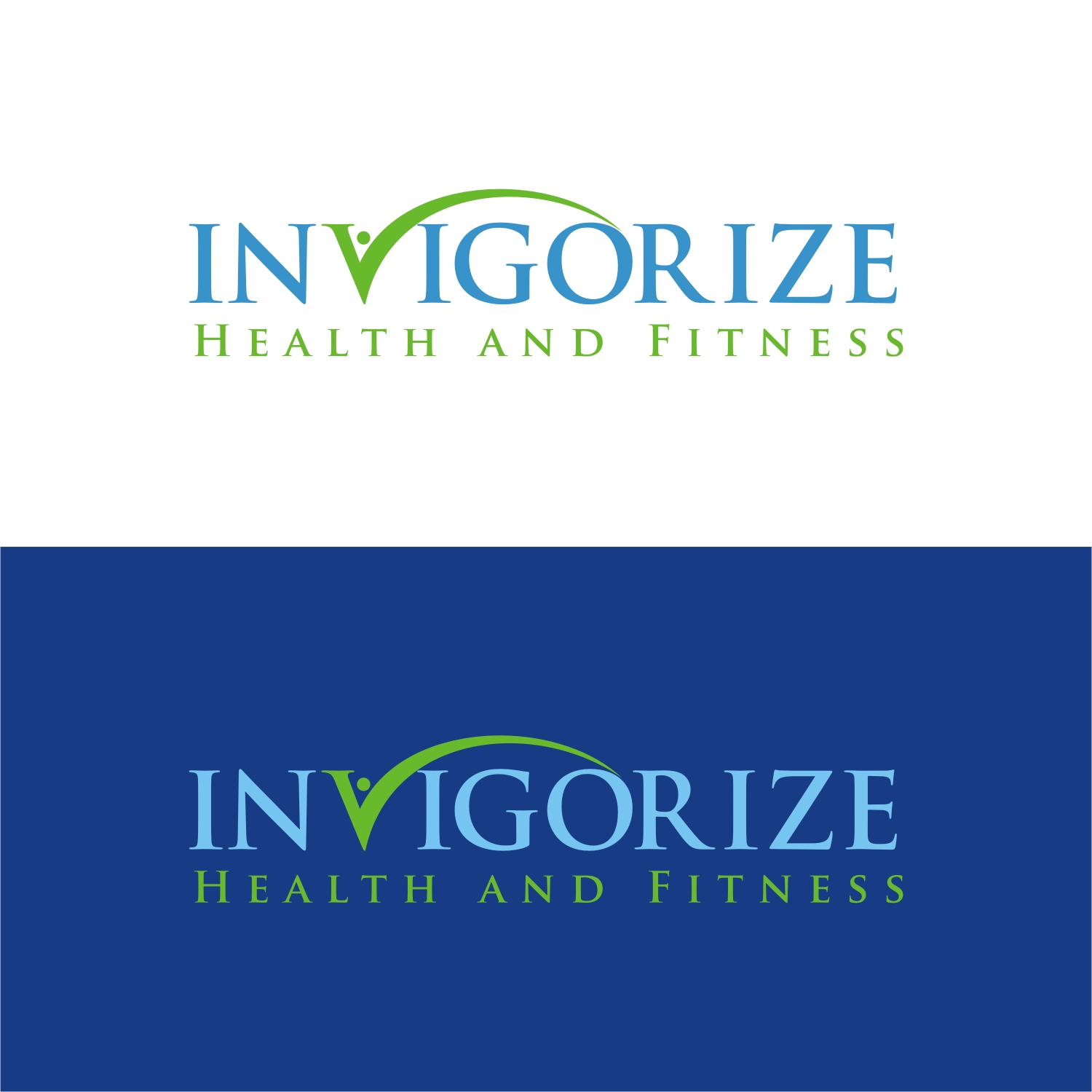 Logo Design by e-graphics for Invigorize Health and Fitness | Design #14137415
