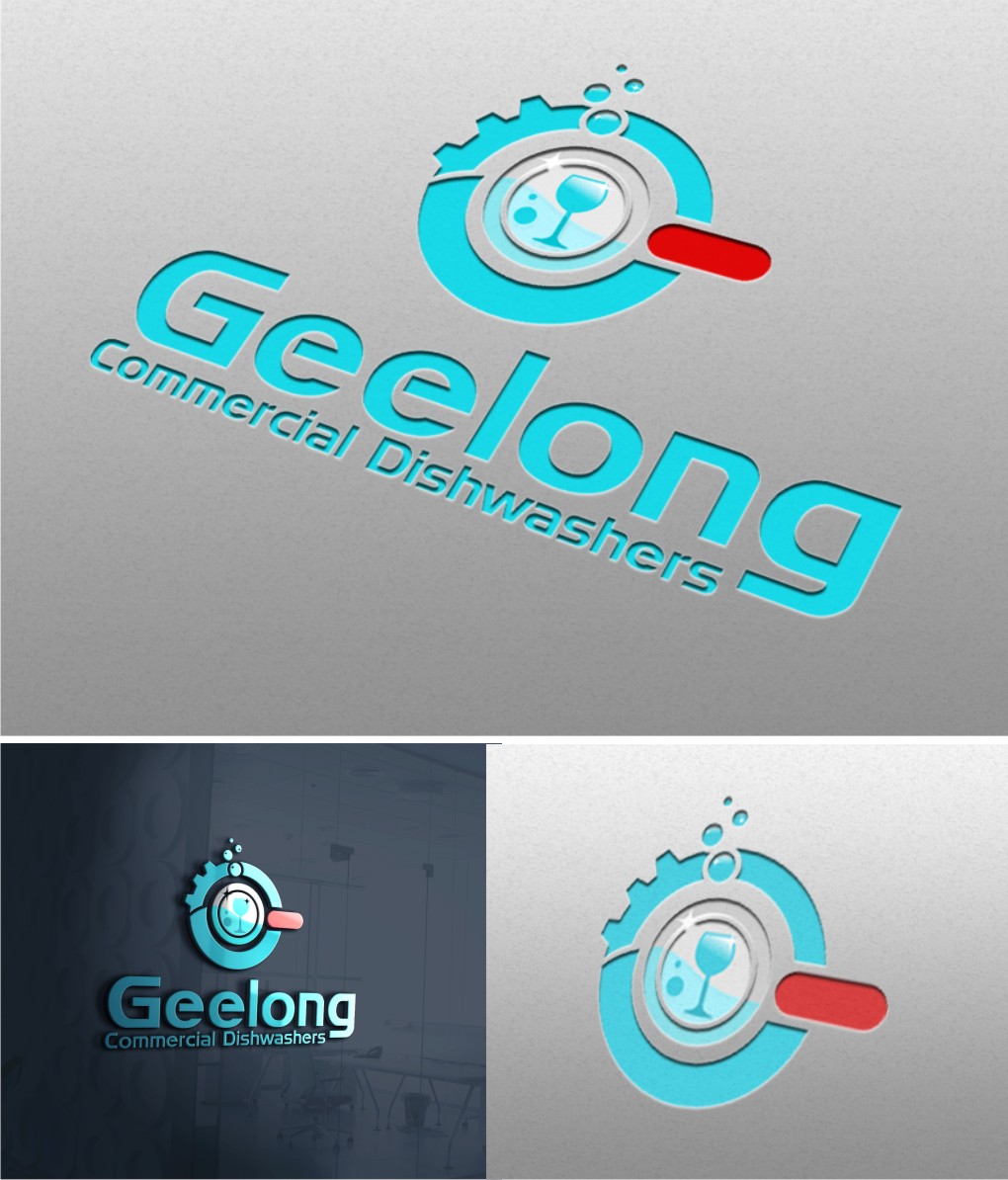 Logo Design by Soul Light for Geelong Commercial Dishwashers | Design #14119574