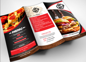 Menu Design by debdesign for rocking boat restaurants ltd | Design: #14143817