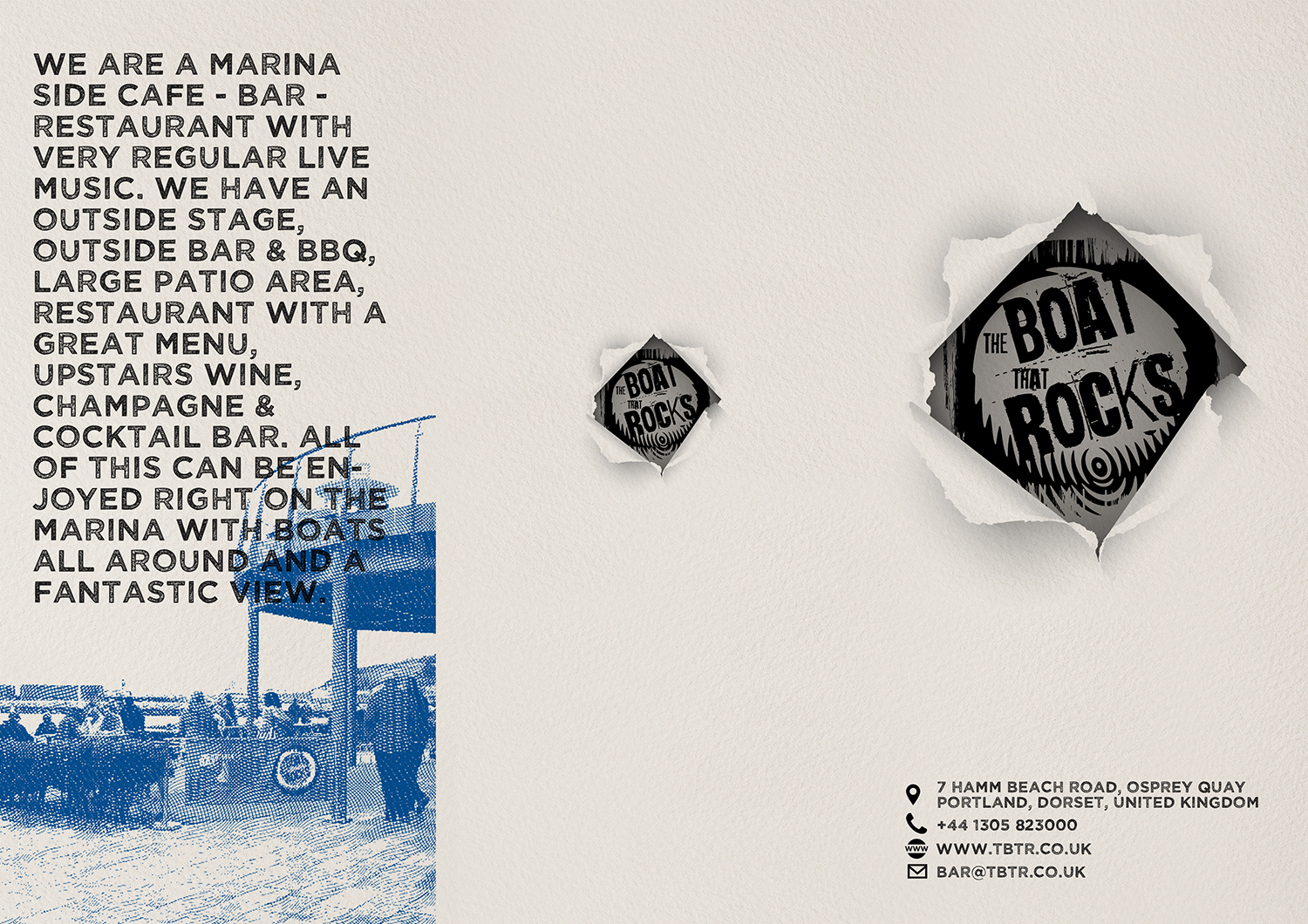 Menu Design by mrmrnjr for rocking boat restaurants ltd | Design #14139839