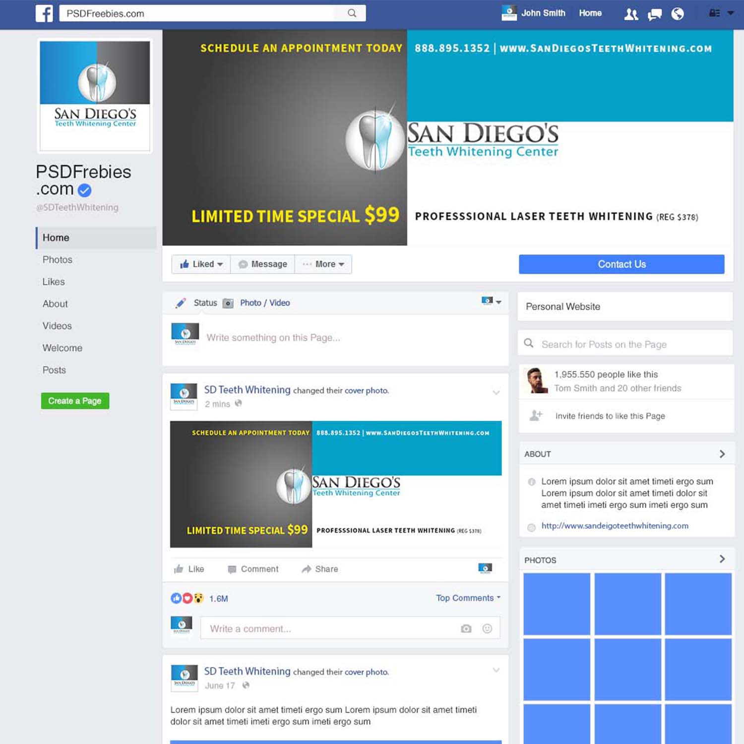 Facebook Design by Dan's Creative for Shane | Design #14097324