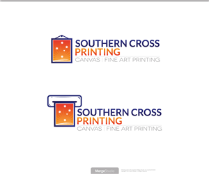 Logo Design by MergeStudio for Southern Cross Printing | Design: #2523165