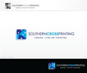 Southern Cross Printing - Canvas | Fine Art Printing | Logo Design by GreenLamp