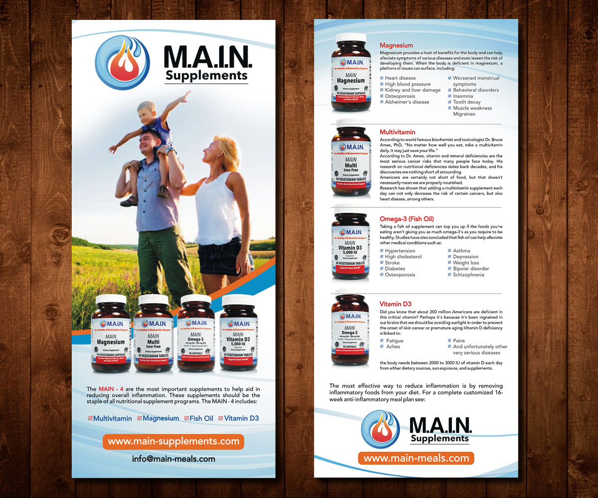 Design de Flyer par Designers Hub pour M.A.I.N. | Design #14090543