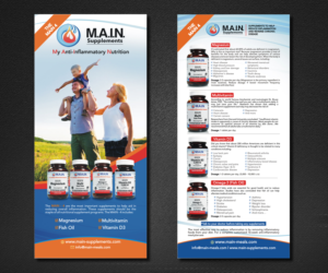 MAIN - 4 Rack Card (Nutritional Supplement Rack Card) | Flyer Design by Designers Hub