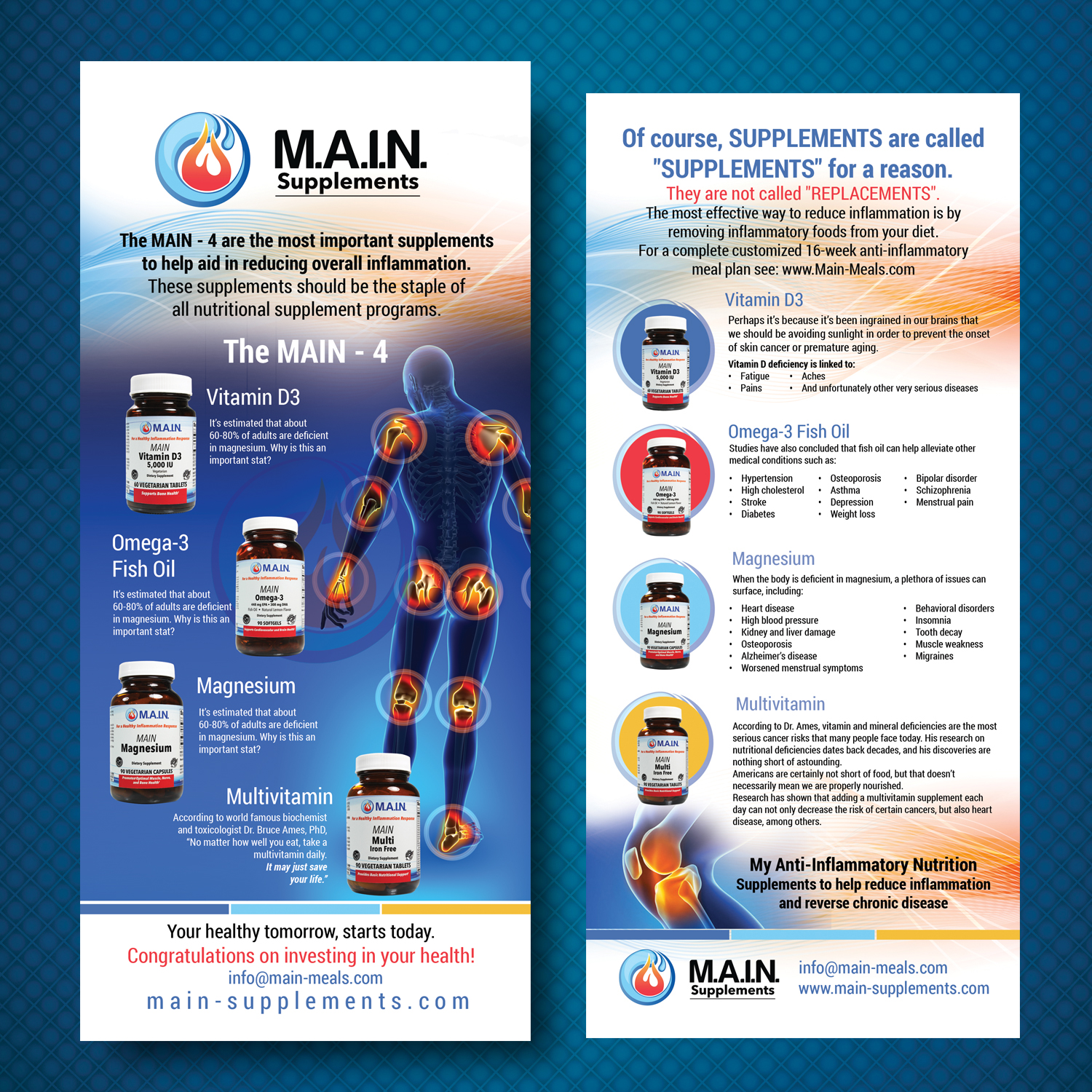 Flyer Design by uk for M.A.I.N. | Design #14106866