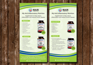 MAIN - 4 Rack Card (Nutritional Supplement Rack Card) | Flyer Design by ecorokerz