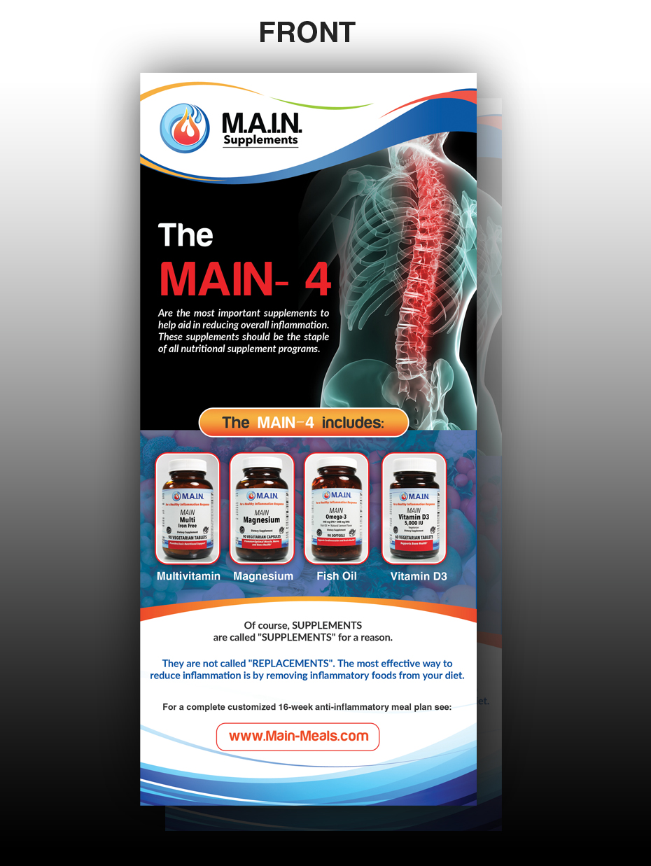 Flyer Design by innovative earth for M.A.I.N. | Design #14093829