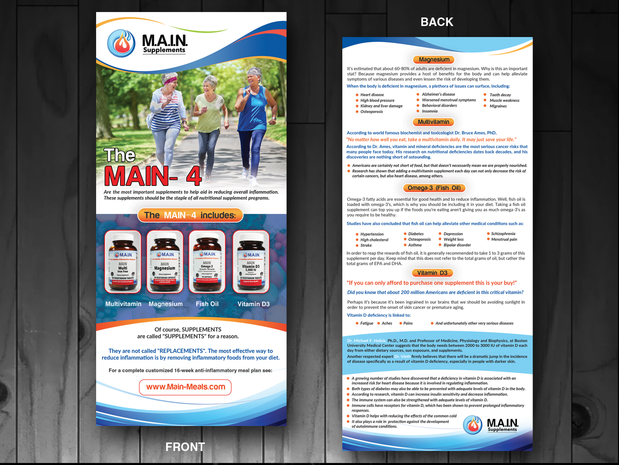 Flyer Design by innovative earth for M.A.I.N. | Design #14105329