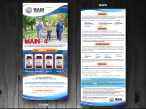 MAIN - 4 Rack Card (Nutritional Supplement Rack Card) | Flyer Design by innovative earth
