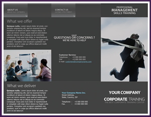 Brochure Design by Aaron Jarvis for this project | Design #563092