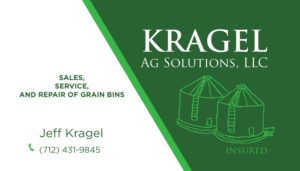 Diseño de Tarjeta de Presentación por Sergio Coelho para Kragel Ag Solutions, LLC | Diseño: #14112425