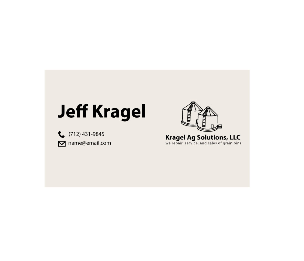 Business Card Design by Impressive Solutions for Kragel Ag Solutions, LLC | Design #14103410