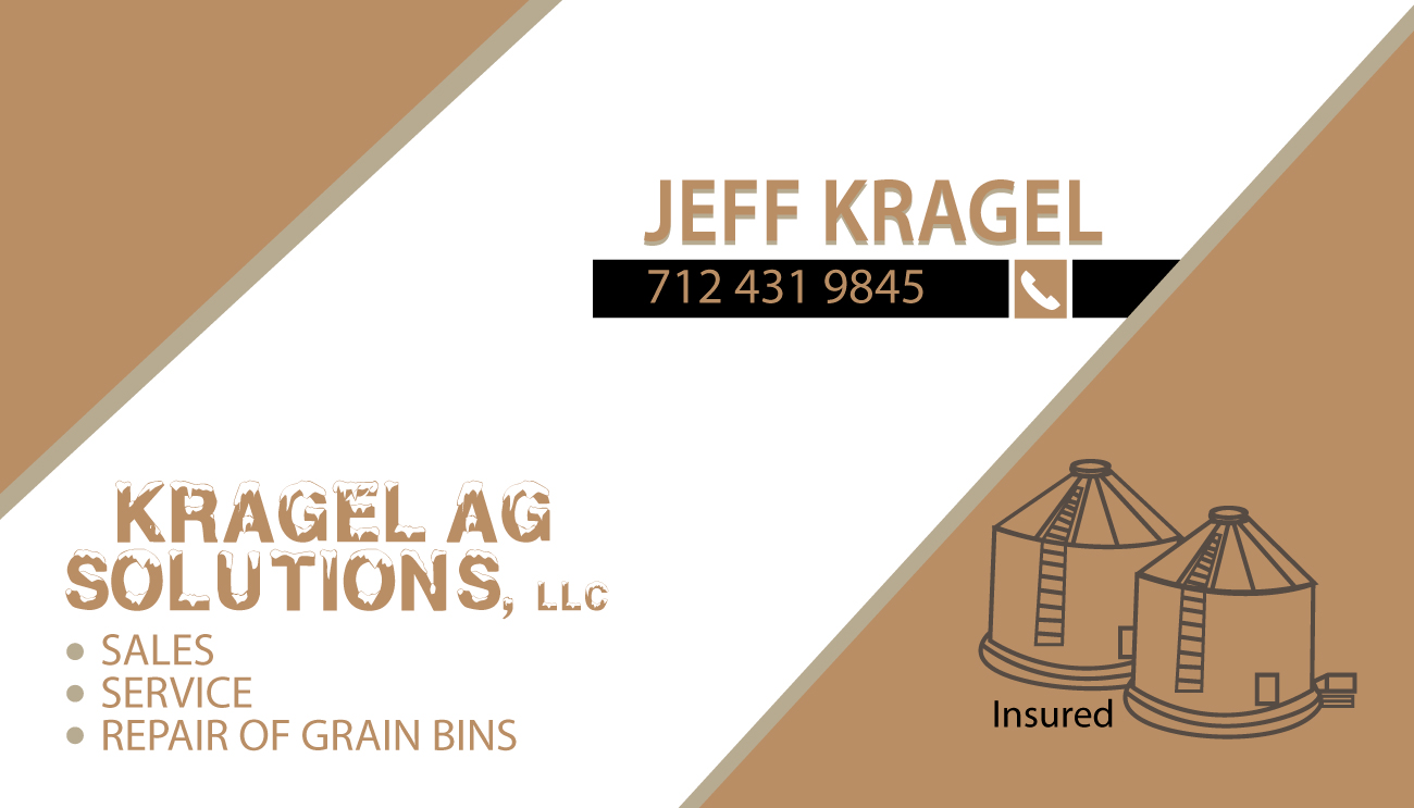 Diseño de Tarjeta de Presentación por Impressive Sol para Kragel Ag Solutions, LLC | Diseño #14118415