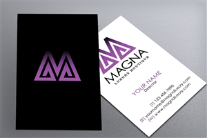 Business Card Design by Sarah Haroon for this project | Design: #4395596