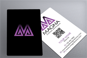 Business Card Design by Sarah Haroon for this project | Design: #4399347