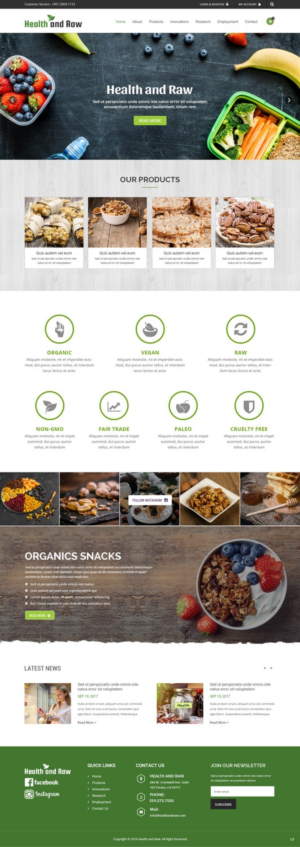 Web Design by pb for this project | Design: #14101171