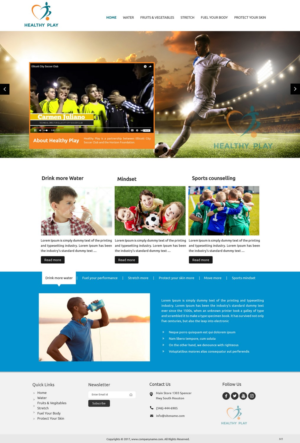 Web Design by pb for this project | Design: #14111974