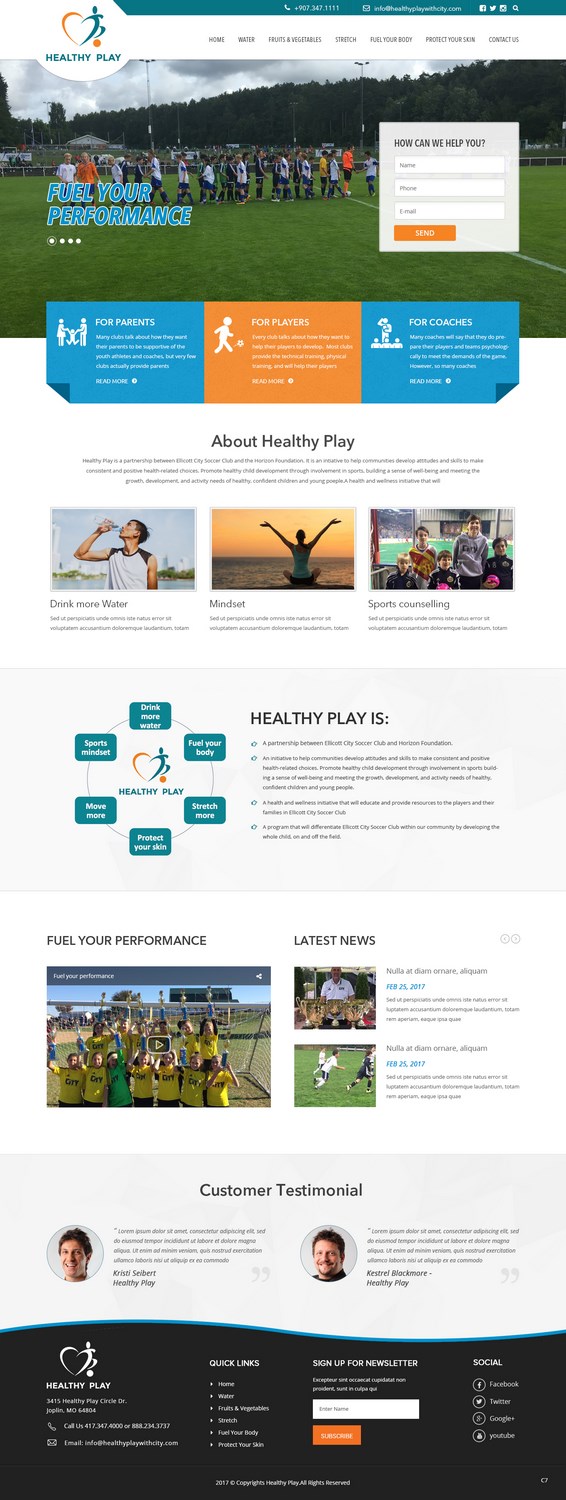 Web Design by pb for this project | Design #14111976