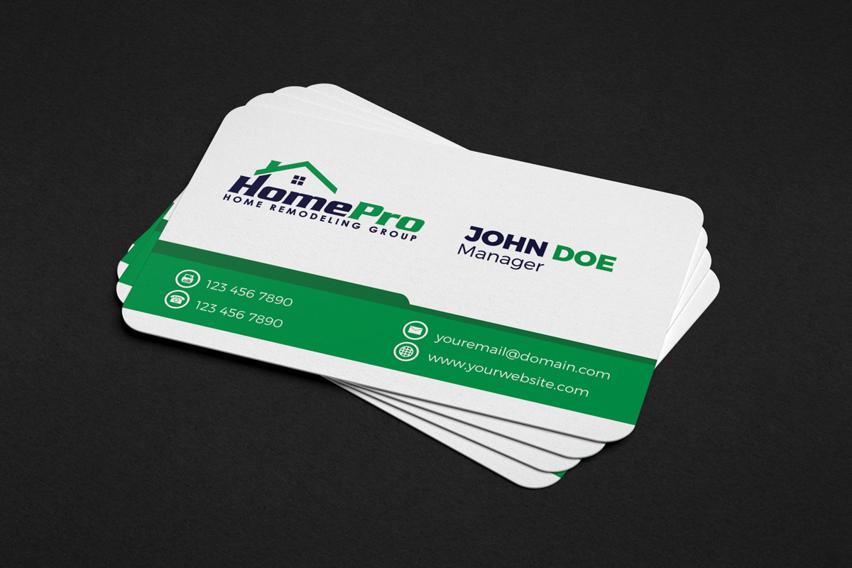 Upmarket Elegant Home Improvement Business Card Design For A Business Card Design By Jk18 For This Project 14131894
