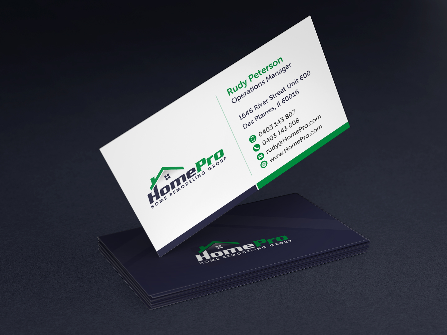 Diseño de Tarjeta de Presentación por HYPdesign para este proyecto | Diseño #14121823