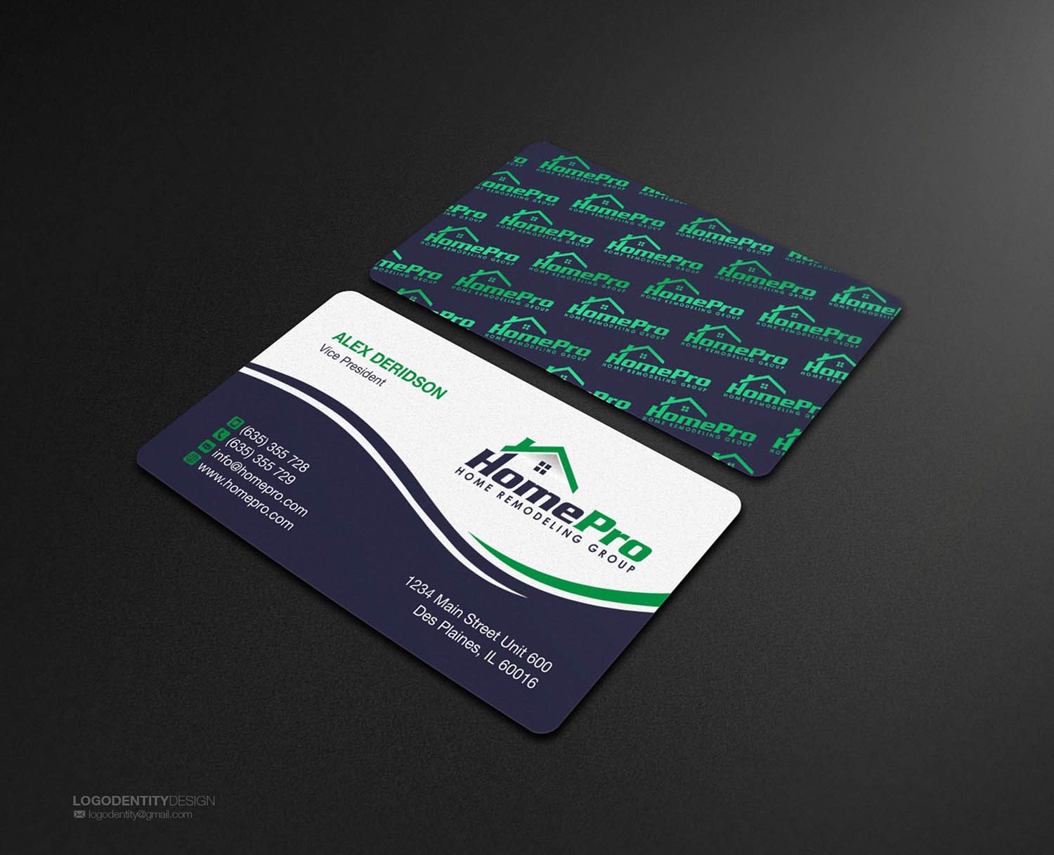 Diseño de Tarjeta de Presentación por logodentity para este proyecto | Diseño #14124162