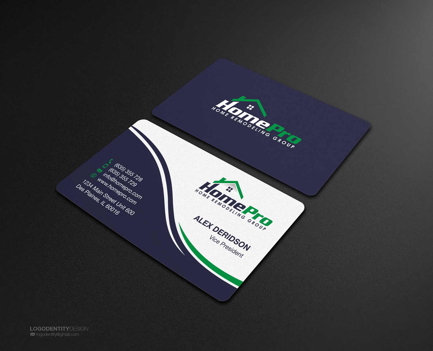 Diseño de Tarjeta de Presentación por logodentity para este proyecto | Diseño #14128334