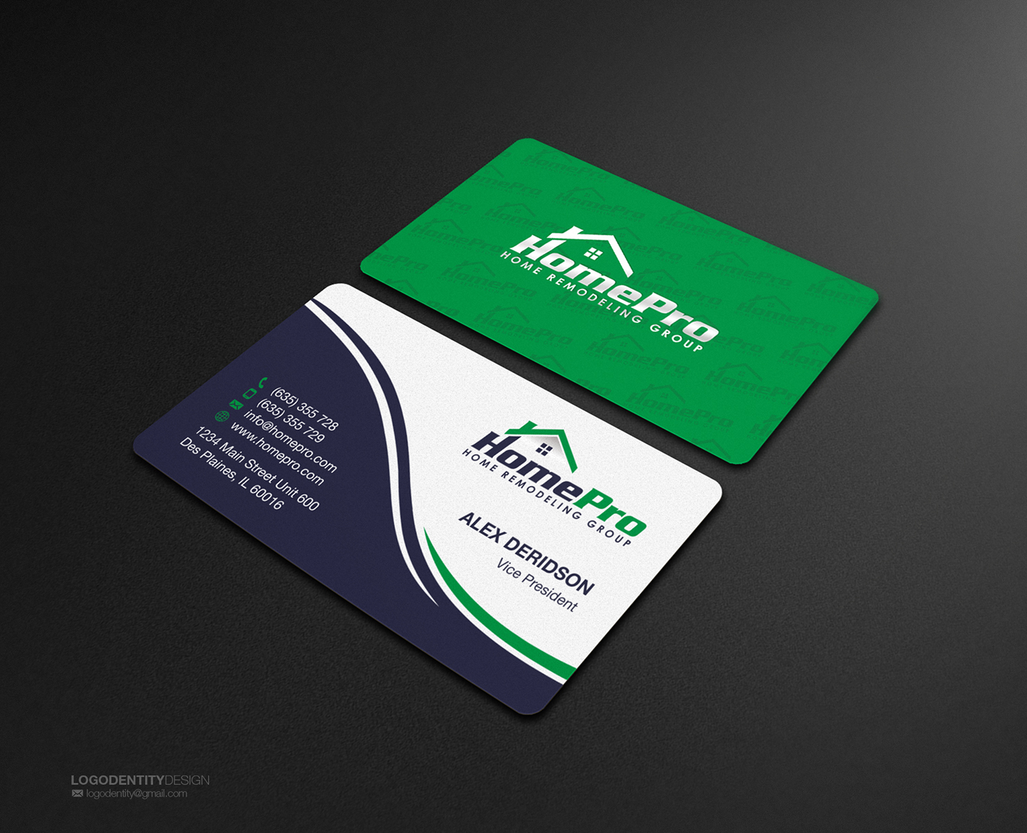 Diseño de Tarjeta de Presentación por logodentity para este proyecto | Diseño #14129055