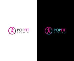 Logo Design by bijuak for Pop Fit Studio | Design: #14094001