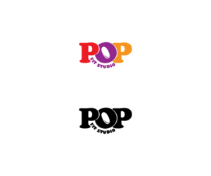 Logo Design by Maggidesign for Pop Fit Studio | Design: #14099663