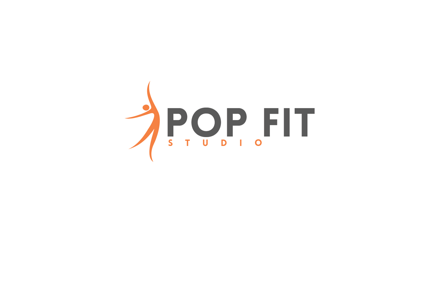 Logo Design by ivo_i_ivanov for Pop Fit Studio | Design #14108404