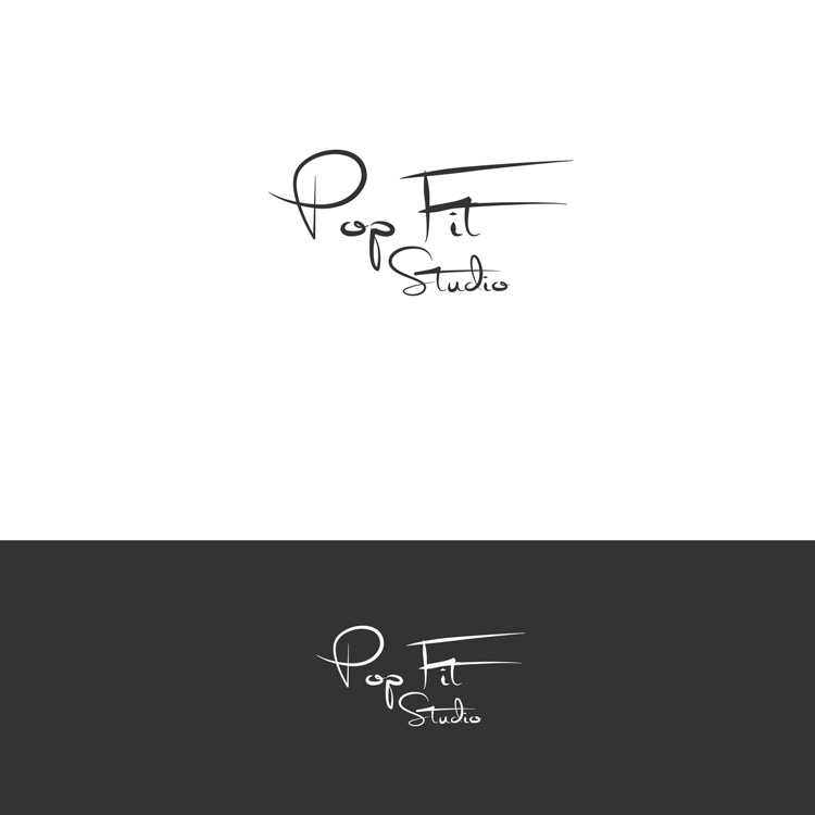 Logo Design by DesignDUO for Pop Fit Studio | Design #14144985