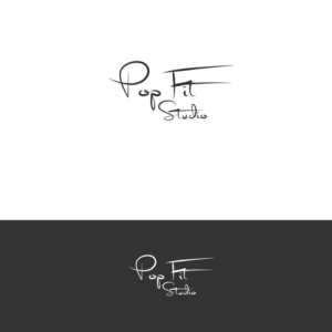 Logo Design by DesignDUO for Pop Fit Studio | Design: #14144985