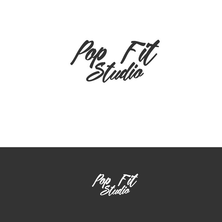 Logo Design by DesignDUO for Pop Fit Studio | Design #14144987