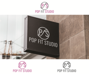 Logo Design by eMARK for Pop Fit Studio | Design: #14099737
